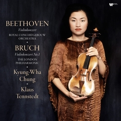 Виниловая Пластинка Kyung-Wha Chung, Klaus Tennstedt, The London Philharmonic, Concertgebouw Orchestra, Beethoven & Bruch: Violin Concertos (0190296333750) Warner Music Classic