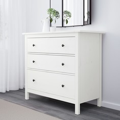 Комод с 3 ящиками Hemnes Хемнэс Икеа Фиеста Эко