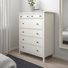 Комод с 6 ящиками HEMNES Икея Фиеста Эко