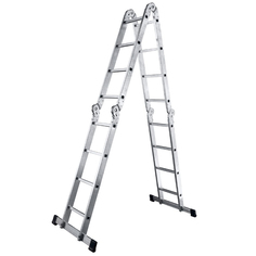 Лестница-трансформер алюминиевая Алюмет 4x4 ступеней (4044) Alumet