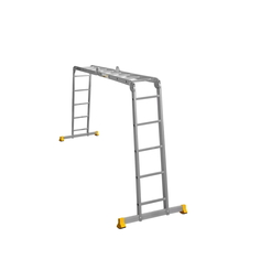 Лестница-трансформер алюминиевая Алюмет 2x4+2x5 ступеней (445) Alumet