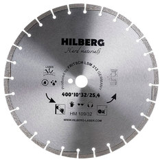 Диск алмазный по бетону и граниту Hilberg Hard Materials 400x32/25.4мм (HM109/32)