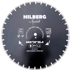 Диск алмазный по асфальту Hilberg Hard Materials 600x25.4мм (251600)