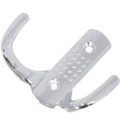 Крючок 2-рожковый перфорированный, Trodos, 04.41.02, 302077, хром