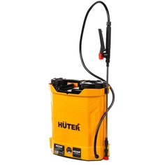 Опрыскиватель садовый аккум, Huter, 10 л, Li-Ion, 6 А.ч, 12 В, пластик, ранц, телеск штан