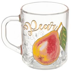 Кружка стекло, 200 мл, Green Tea Полезная груша, ОСЗ, 07с1335 Osz