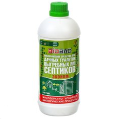 Биосостав для дачных туалетов и септических систем, Биобак,1л, BB-V600