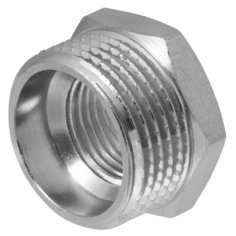 Футорка 1/2"х1", Г-Ш, латунь, индивидуальная упаковка, MasterProf, ИС.072205