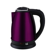 Чайник электрический Irit, IR-1342, 2 л, 1500 Вт, ск нагр элем, металл, фиолетовый
