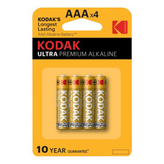 Батарейки, аккумуляторы батарейка KODAK Ultra Digital LR03 AAА блистер 4шт