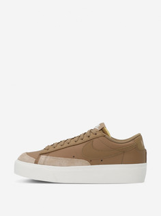 Кеды женские Nike Blazer Low Platform, Бежевый
