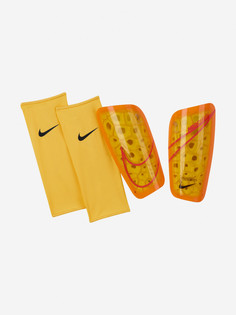 Щитки футбольные Nike Mercurial Lite, Желтый