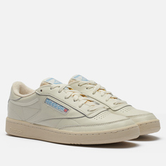 Кроссовки Reebok Club C 85 Vintage, цвет бежевый
