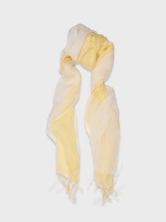 Палантин льняной с бахромой (55*180) Elis