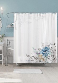 Штора для ванной Valiant 180*180 см, SHABBY CHIC WHITE