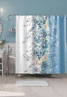 Штора для ванной Valiant 180*180 см, SHABBY CHIC BLUE