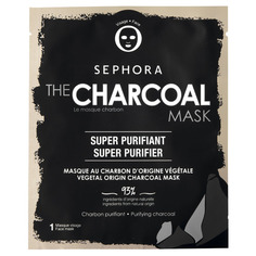 Маска для лица с углем Очищение и сужение пор Sephora Collection