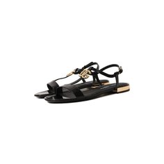 Кожаные сандалии Dolce & Gabbana