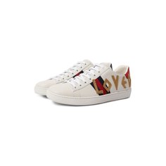 Кожаные кеды Ace Gucci