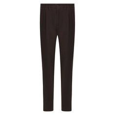 Брюки из смеси шерсти и вискозы Giorgio Armani