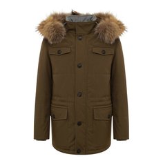Утепленная парка Kiton