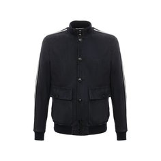 Замшевый бомбер Kiton