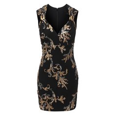 Платье с пайетками Versace