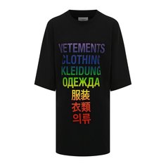 Хлопковая футболка VETEMENTS