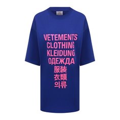 Хлопковая футболка VETEMENTS