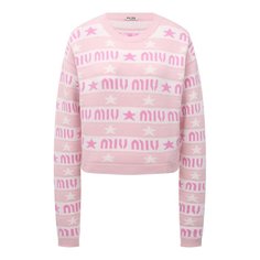Кашемировый пуловер Miu Miu