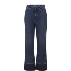 Укороченные расклешенные джинсы с бахромой Rachel Comey
