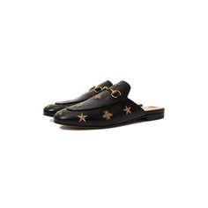 Кожаные сабо Princetown Gucci