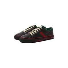 Кожаные кеды Tennis 1977 Gucci