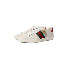 Кожаные кеды Ace Gucci