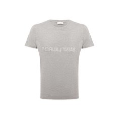 Хлопковая футболка Saint Laurent