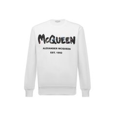 Хлопковый свитшот Alexander McQueen