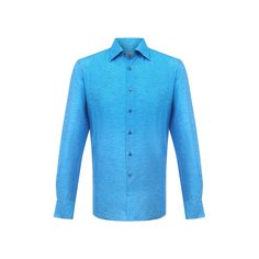 Сорочка из хлопка и льна Stefano Ricci