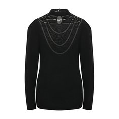 Пуловер из шерсти и шелка Alberta Ferretti