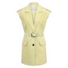 Жилет из шерсти и шелка LVIR