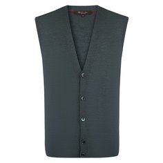 Шерстяной жилет на пуговицах Loro Piana