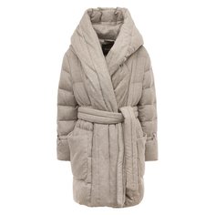 Пуховик из шерсти и кашемира Moorer