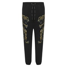 Хлопковые джоггеры Roberto Cavalli