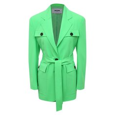 Шерстяной жакет MSGM