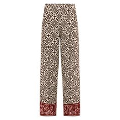 Брюки изо льна и вискозы Weill