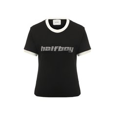 Хлопковая футболка Halfboy