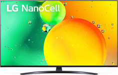 Телевизор LED LG 55NANO769QA.ADKB синяя сажа/Ultra HD/60Hz/DVB-T/DVB-T2/DVB-C/USB/WiFi/ВТ/Smart TV