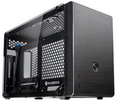 Корпус mini-ITX Raijintek OPHION 0R20B00097 черный, без БП, боковая панель из закаленного стекла, USB Type-C, USB 3.0, audio