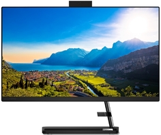 Моноблок 23.8 Lenovo IdeaCentre AIO 3 24ALC6 Ryzen 3 5300U/8GB/256GB SSD/noDVD/Radeon Graphics/23.8" FHD/BT/WiFi/RU keyboard/mouse USB/noOS/black