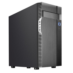 Корпус ATX SilverStone SST-PS14B-E черный, без БП, 2*USB 3.0, audio