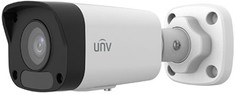 Видеокамера IP UNIVIEW IPC2122LB-SF40K-A цилиндрическая, 1/2.9" 2 Мп КМОП 30 к/с, ИК-подсветка до 30м., 0.01 Лк F2.0, объектив 4.0 мм